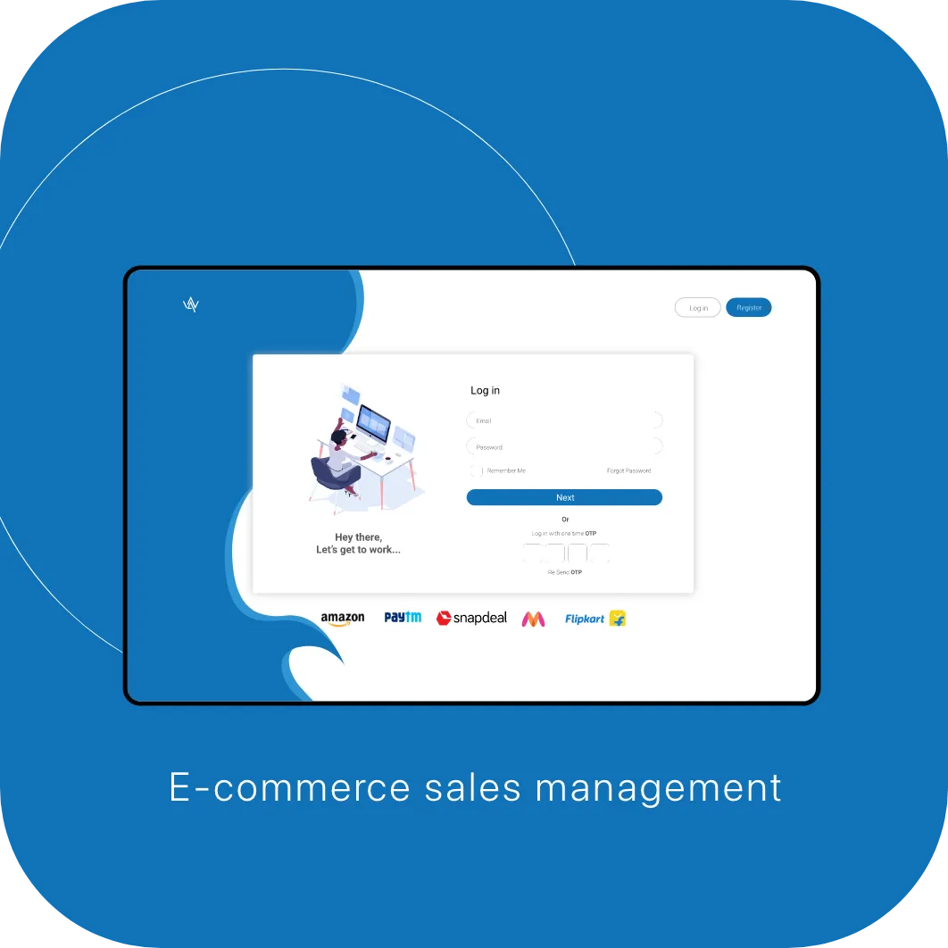 E-commerce sales management